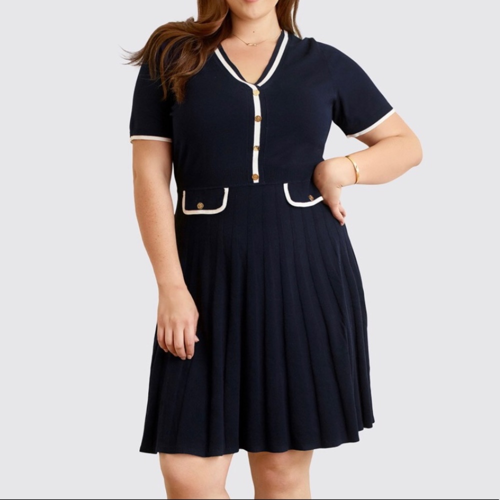 Draper James Plus Sweater Dress